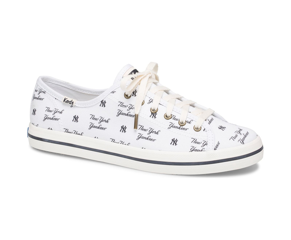 Keds Womens Sneakers White - Kickstart MLB® - 251SNQOLA